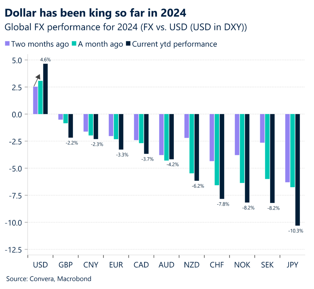 Global FX Performance for 2024