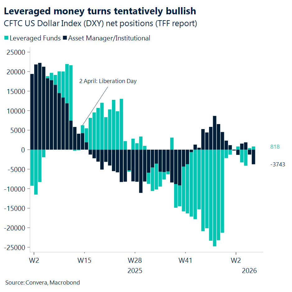 Chart of USD positioning 
